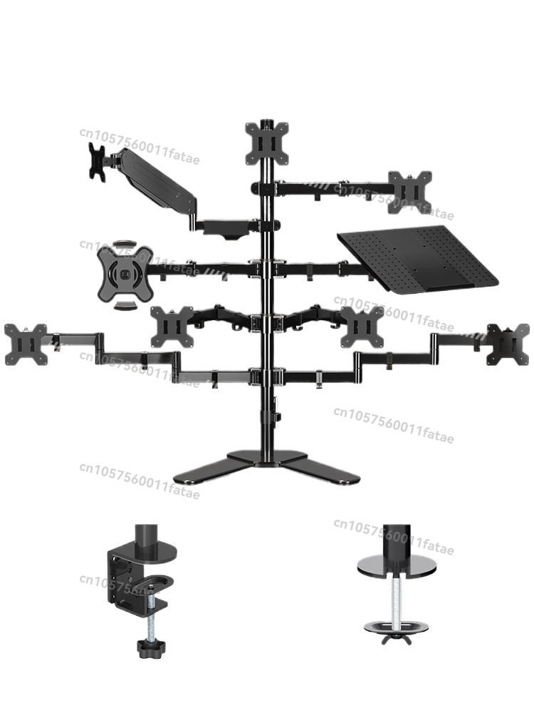 Monitor Arm Dual - モニタースタンド、別売アクセサリ、デュアルスクリーン、クアッド、マルチスクリーンロボットアーム、自由組み合わせ、手動DIY接合