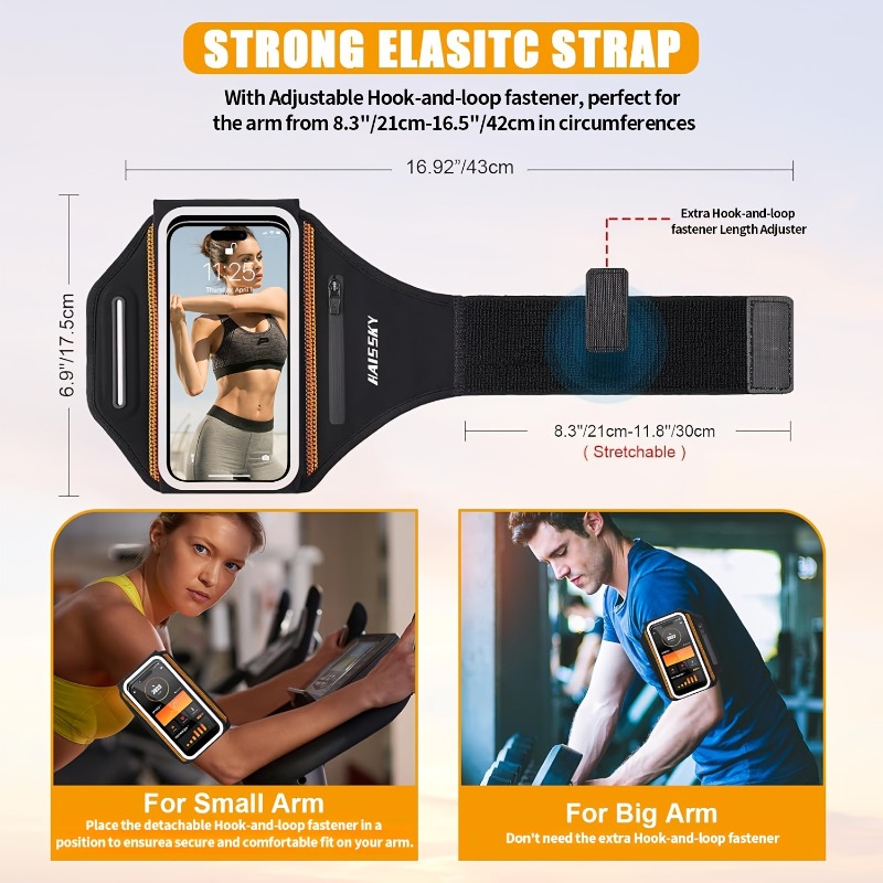 HAISSKY 立体スポーツアームバンドランニングバッグ男性 - Monitor Arm Dual のレビューと価格