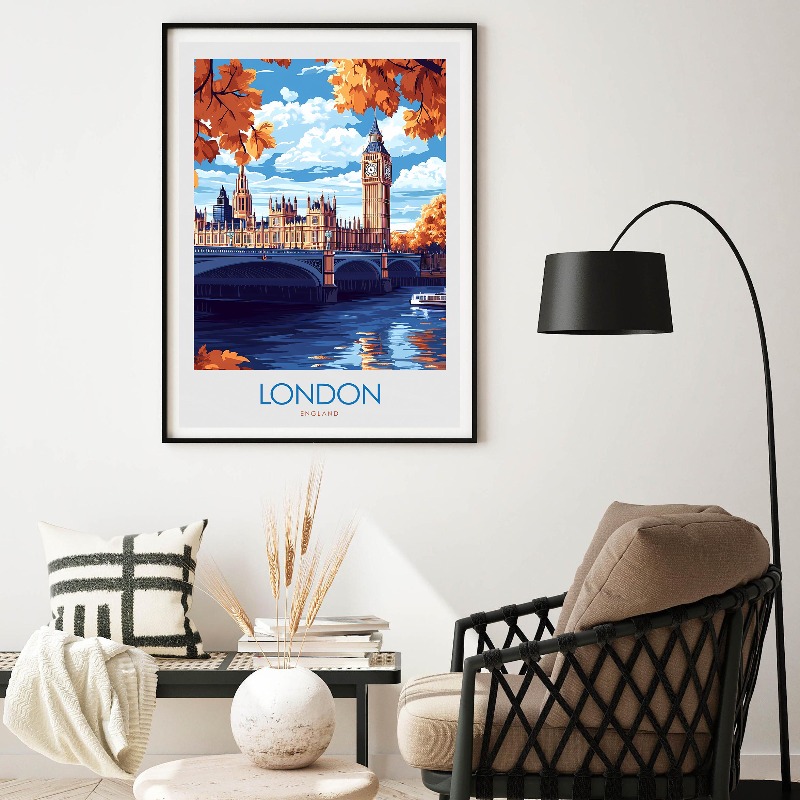 英国都市景観ウォールアートキャンバスプリント英国ケンブリッジ - Home Office London のレビューと価格