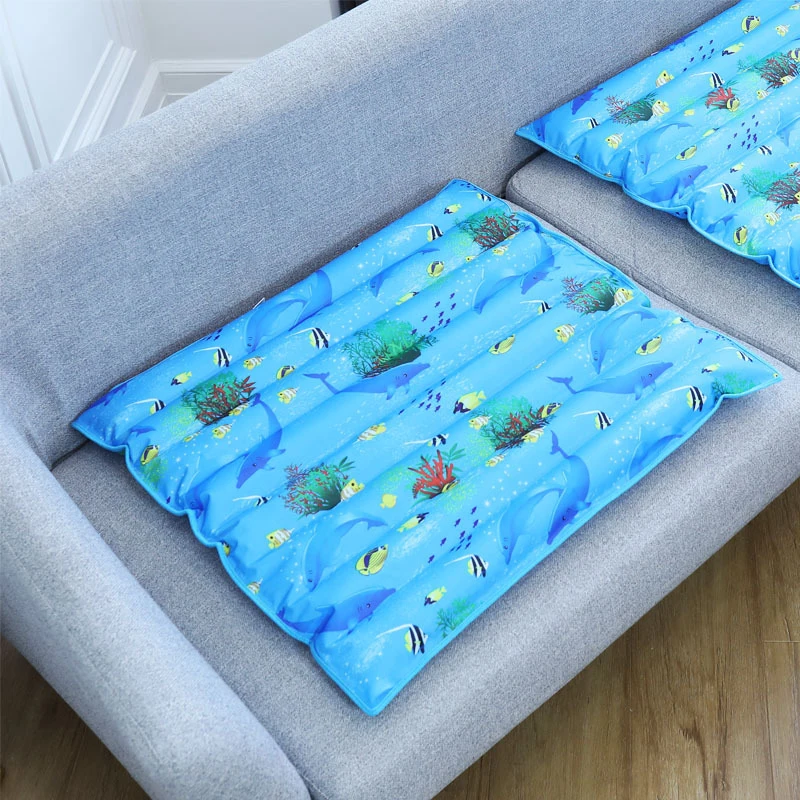 ポータブル夏用冷却水入りアイスパッドソファクッション子供用昼 - Home Office Sofa のレビューと価格