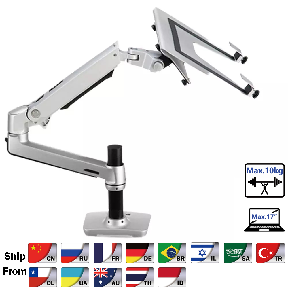 V62CT アルミ合金デスクトップマウントデュアルユース 1 - Monitor Arm Dual のレビューと価格